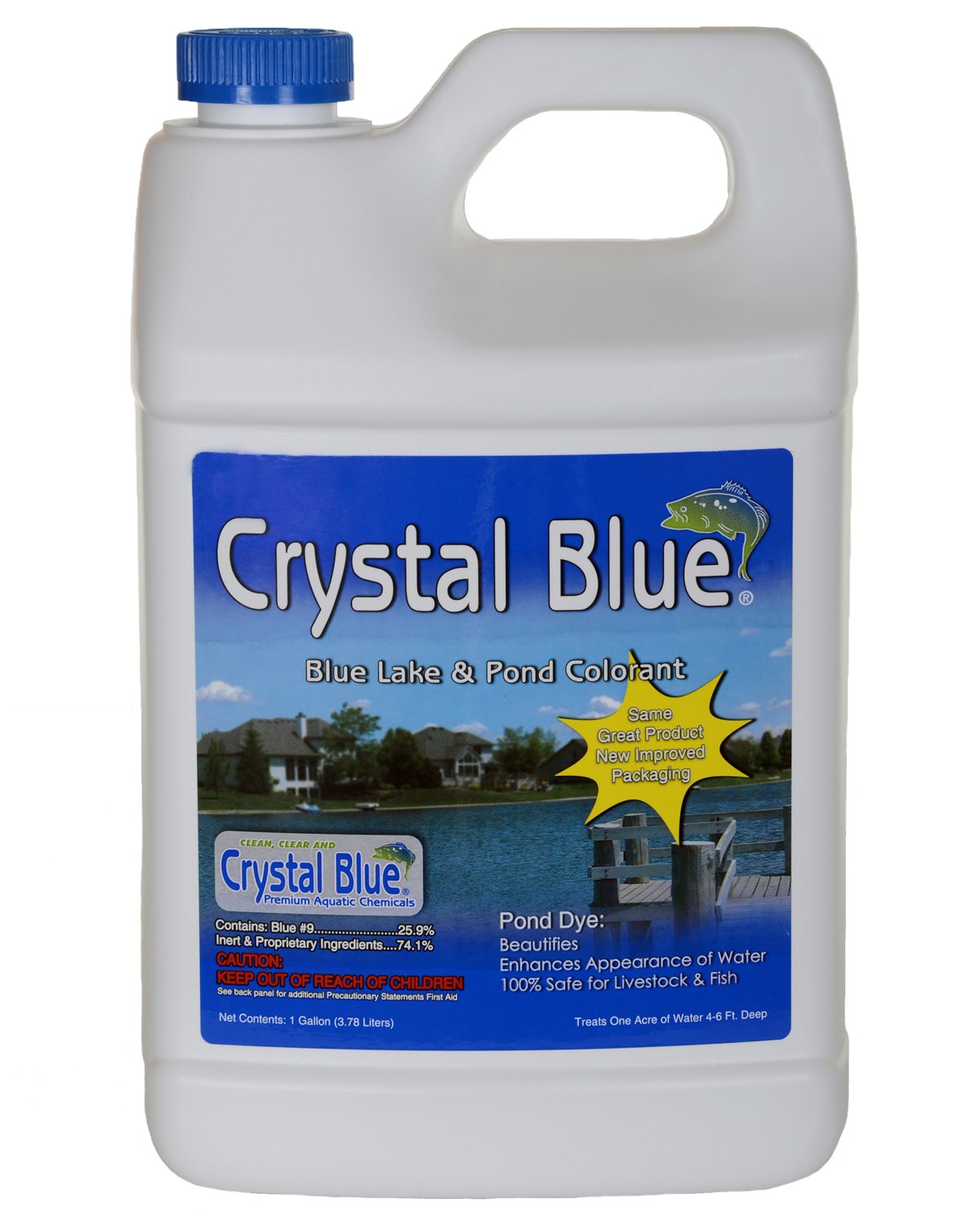 CrystalClear PondTint, Blue Dye